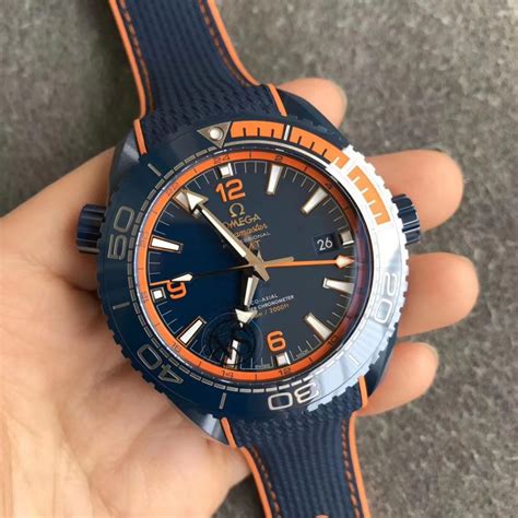 omega big blue replica|is a fake omega worth it.